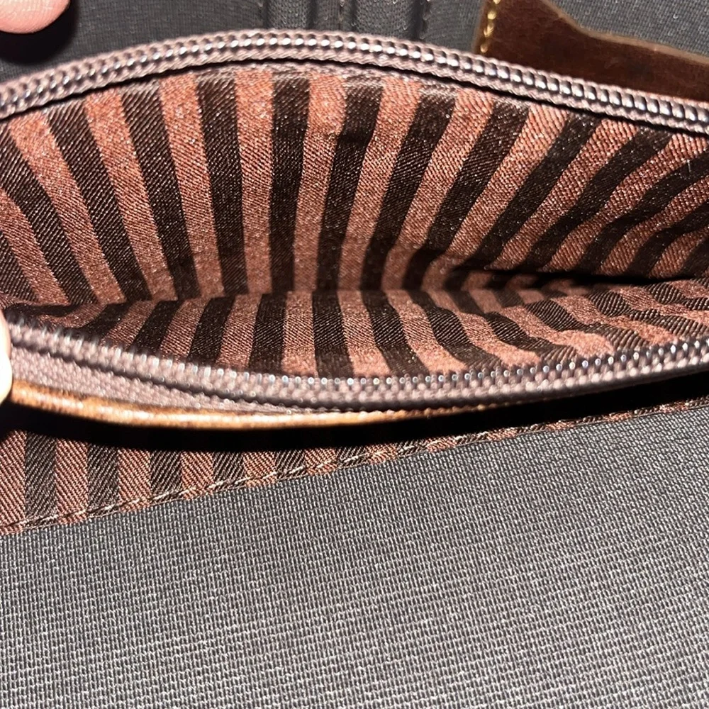 Jack George new never used Brown Leather Crossbody Bag